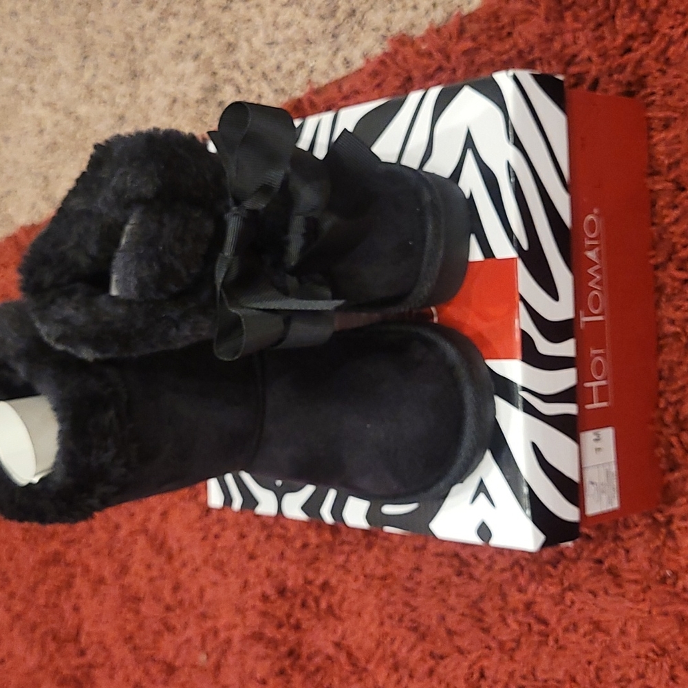 Toddler Black boots(UGG style)
